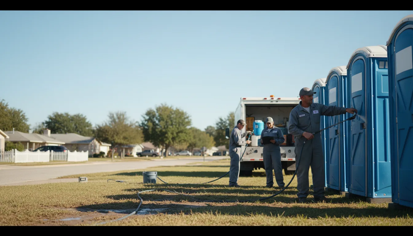 Long-Term Portable Toilet Rental in Mcleod, ND near me